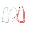 Image 1 : Collection of 3 Beaded Necklace