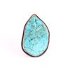 Image 1 : Navajo Turquoise Leaf Ring