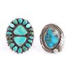 Image 3 : Lot of 2 Navajo Rings