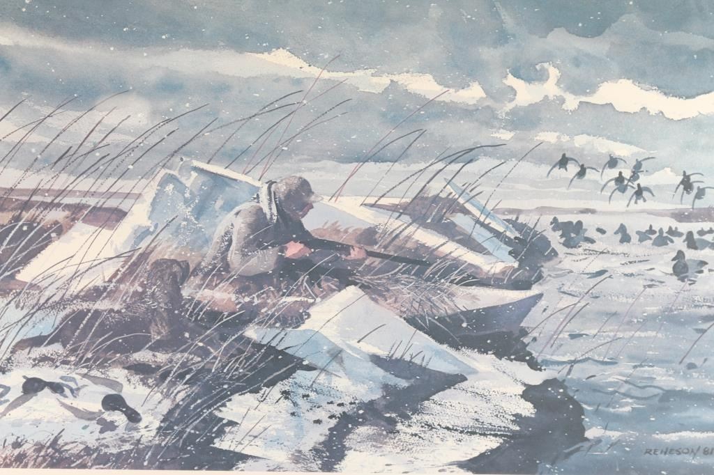 Thanksgiving Chet Renson Chet Reneson Limited Edition Print.