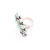 Image 2 : Navajo Turquoise Cluster Ring
