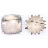 Image 2 : Lot of 2 Mexican Brooches
