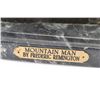 Image 4 : "Mountain Man" Bronze by Frederic Remington.