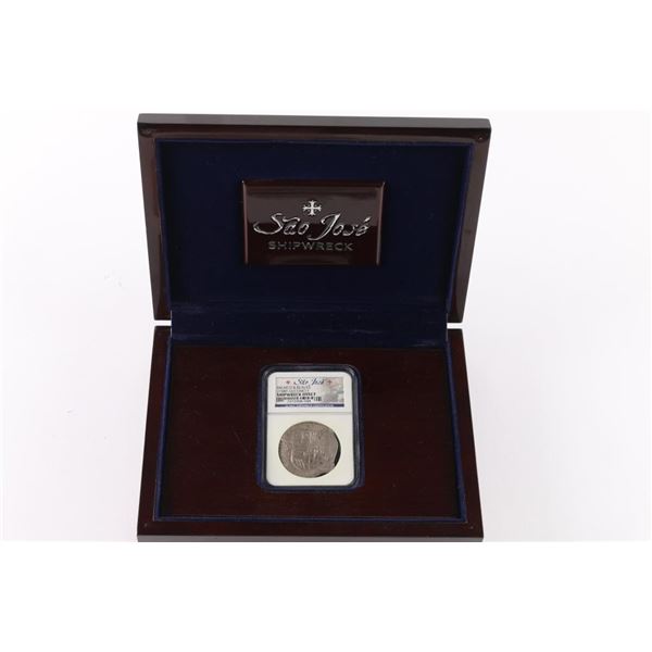 Sao Jose Shipwreck Silver Coin.