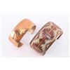 Image 1 : Lot of Two Copper Cuffs.