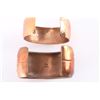 Image 4 : Lot of Two Copper Cuffs.
