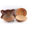 Image 1 : Lot of 4 Wooden Bowls.