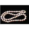 Image 2 : Strand of Rose Colored Pearls.