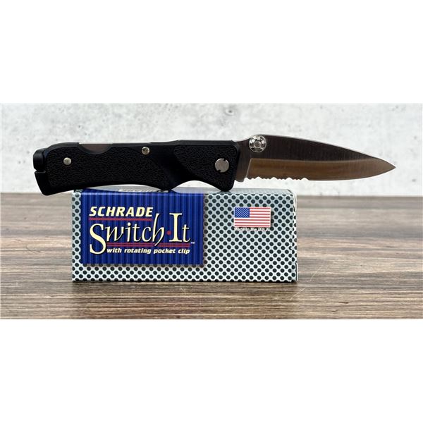 Schrade Swith It SW7S Lockback Pocket Knife