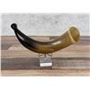 Image 1 : Carved Steer Horn Signaling Horn
