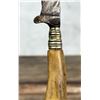 Image 3 : German Stag Horn Handle Boot Dagger Knife