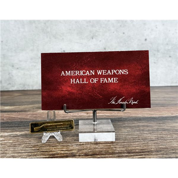 Lincoln Mint 1833 Carbine 1oz Sterling Silver Bar