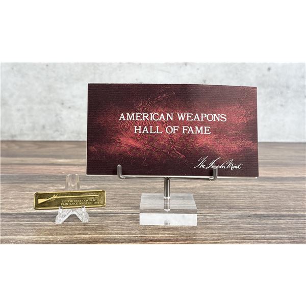 Lincoln Mint Whitney Musket 1798 1oz Silver Bar