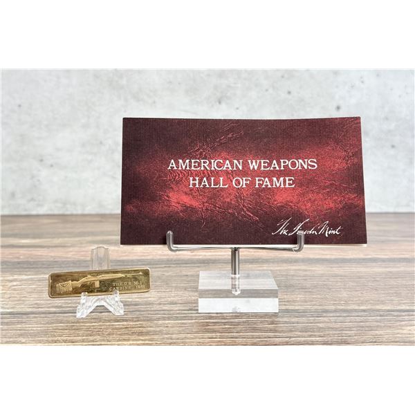 Lincoln Mint 1941 M1 Carbine 1oz Silver Bar
