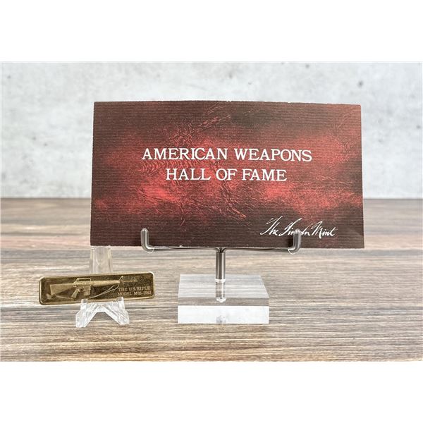 Lincoln Mint US M-16 Rifle 1oz Silver Bar