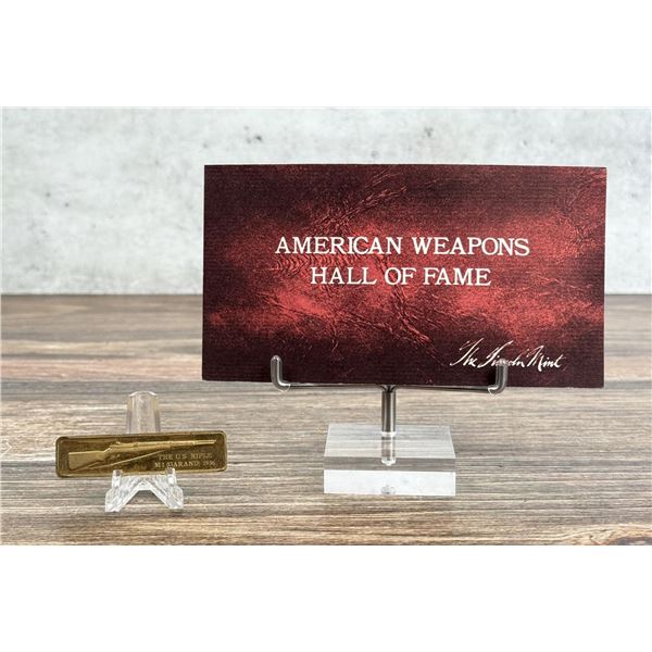 Lincoln Mint US M-1 Garand Rifle 1oz Silver Bar