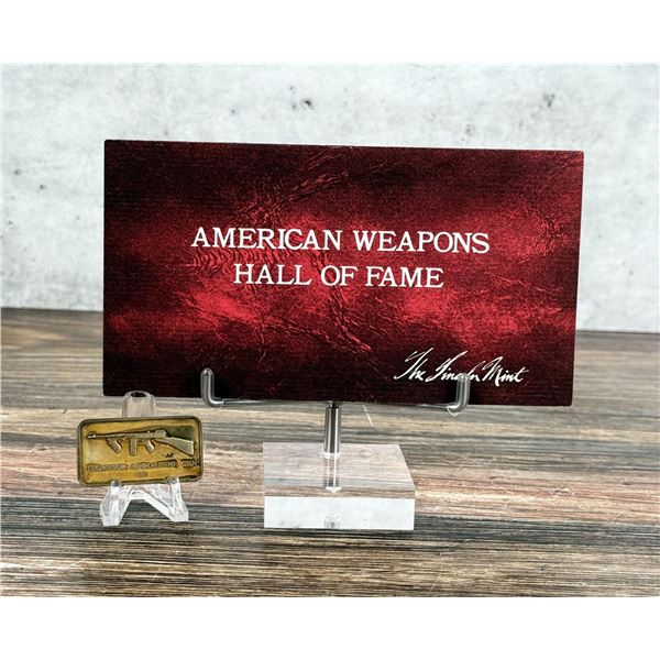 Lincoln Mint Thompson SMG 1oz Silver Bar