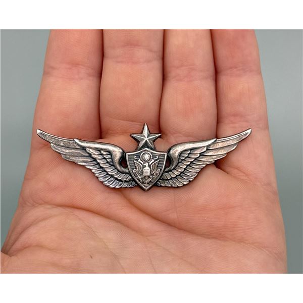Korean War Senior Air Crew Sterling Wings