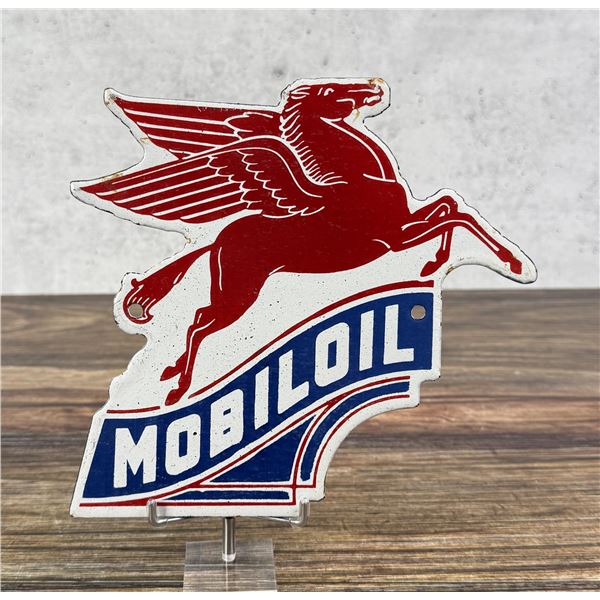 Porcelain Mobil Oil Pegasus Sign