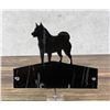 Image 2 : Porcelain Husky Oil Dog Sign