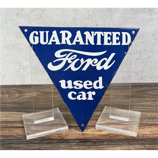 Porcelain Ford Used Car Sign