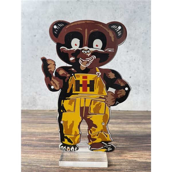 Porcelain IH International Harvester Bear Sign