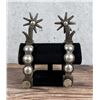 Image 1 : California Transitional Silver Spot Cowboy Spurs
