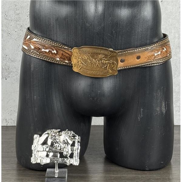 Douglas V Fowley Western Cowboy Belt Buckles