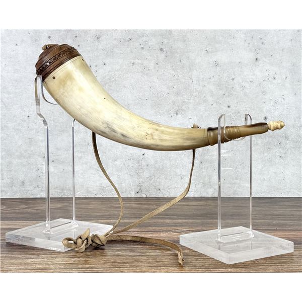 Nicely Made Frontier Powder Horn