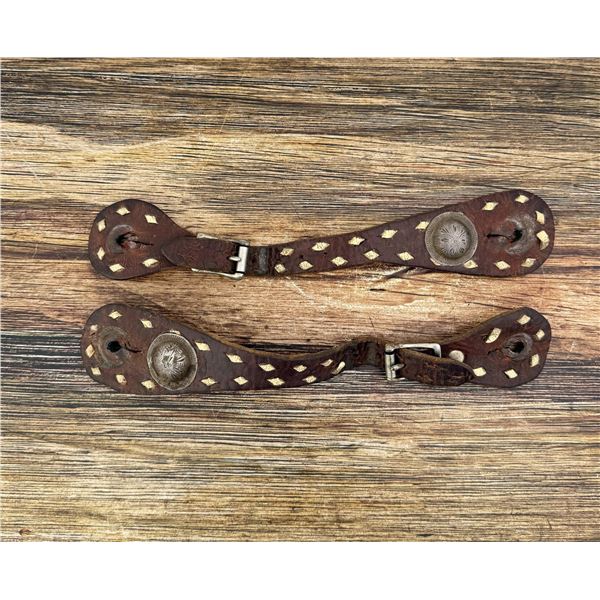 Southwest Cowboy Concho Spur Straps