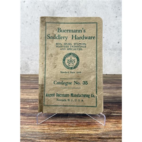 August Buermann Bit & Spur Catalog No 35