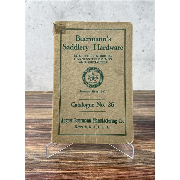 August Buermann Bit & Spur Catalog No 35