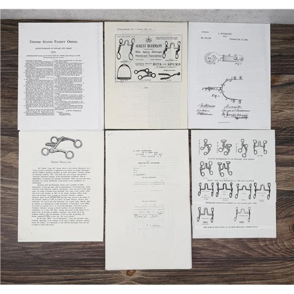 Folder Of August Buermann Historical Records