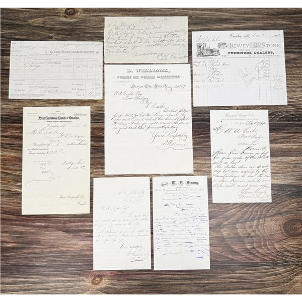 Fort Bridger Wyoming Territory Paper Ephemera