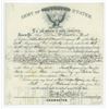 Image 2 : 1866 US Army Discharge Document