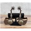 Image 1 : California Transitional Silver Inlaid Cowboy Spurs