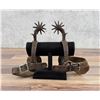 Image 2 : California Transitional Silver Inlaid Cowboy Spurs