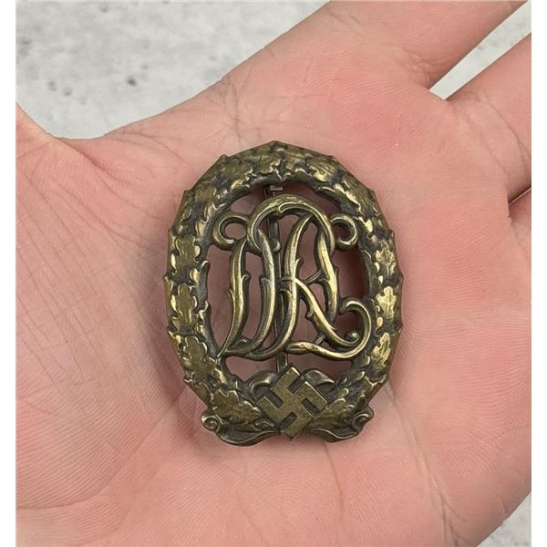 WW2 German DRL Bronze Sport Badge