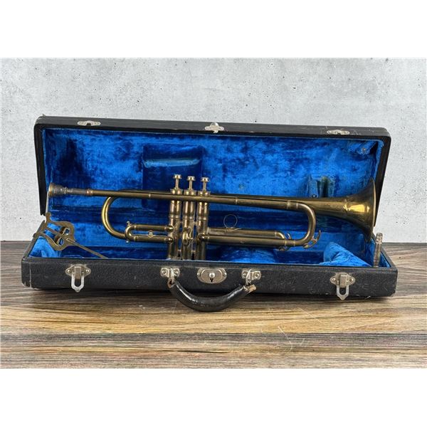CG Conn Elkhart Indiana Brass Trumpet
