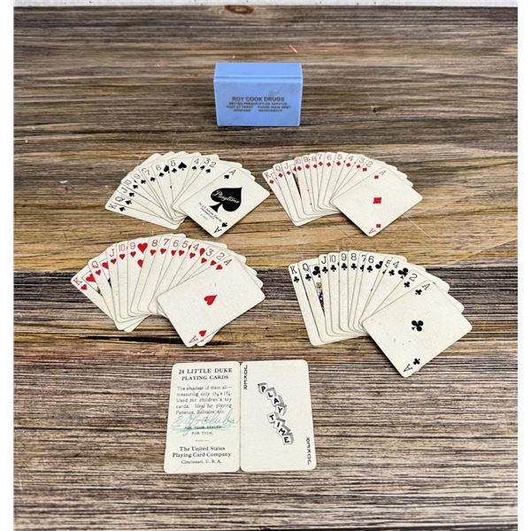Little Duke Playing Cards