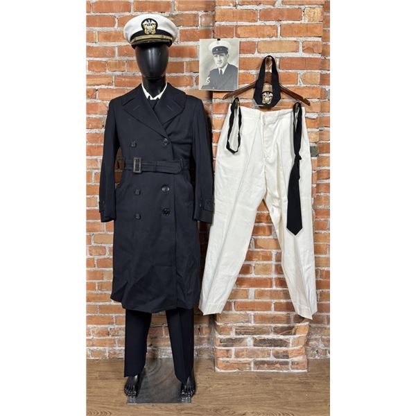 WW2 US Navy Dress Uniform Named