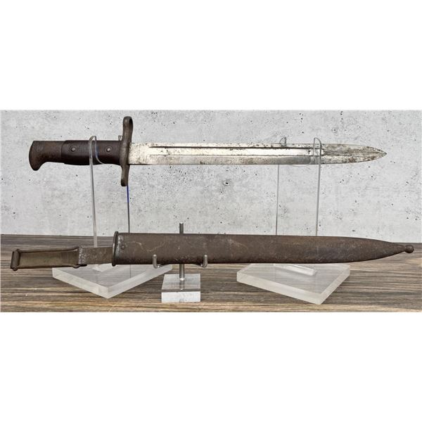 Krag US Model 1892 Springfield Jorgensen Bayonet