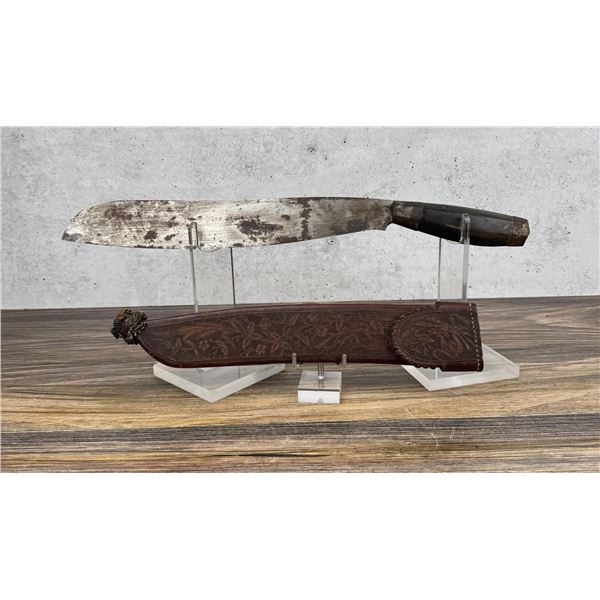Spanish American War Philippine Moro Barong Knife