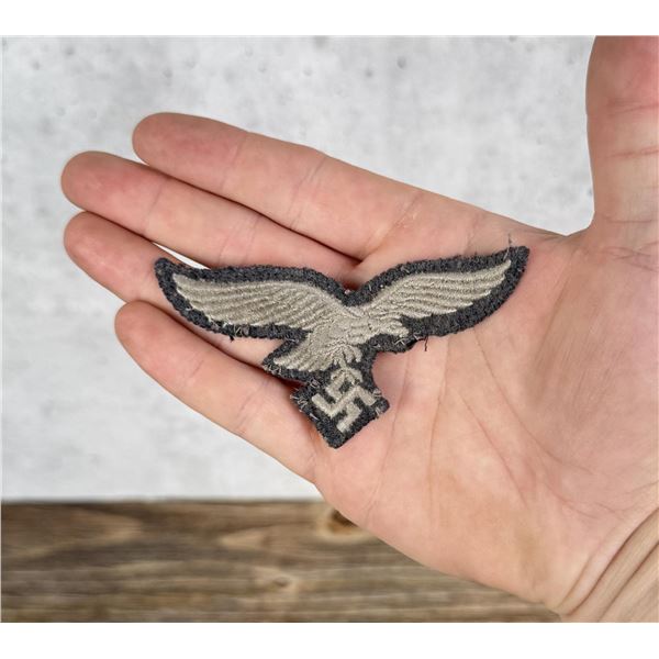 WW2 German Luftwaffe NCO Breast Eagle Patch