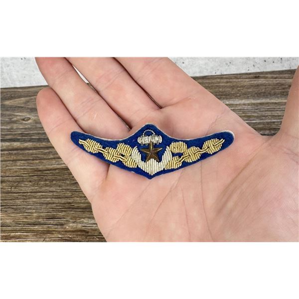 WW2 Japanese Naval Pilot Wings Bullion Patch