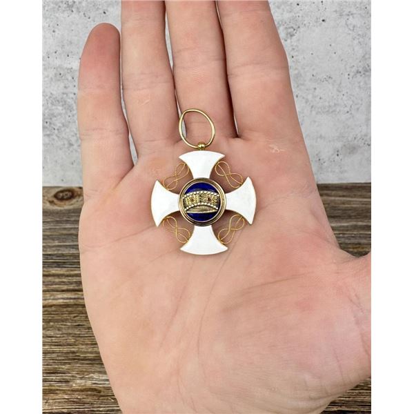 14k Gold Italian Order of the Crown of Italy