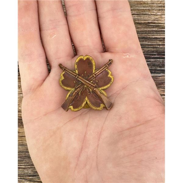 WW2 Japanese Marksmanship Badge 3rd Class