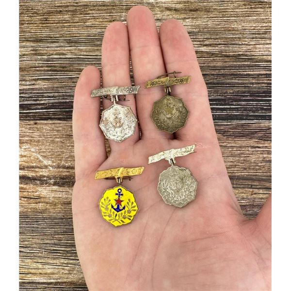 WW2 Japanese Womens Patriotic Association Badges