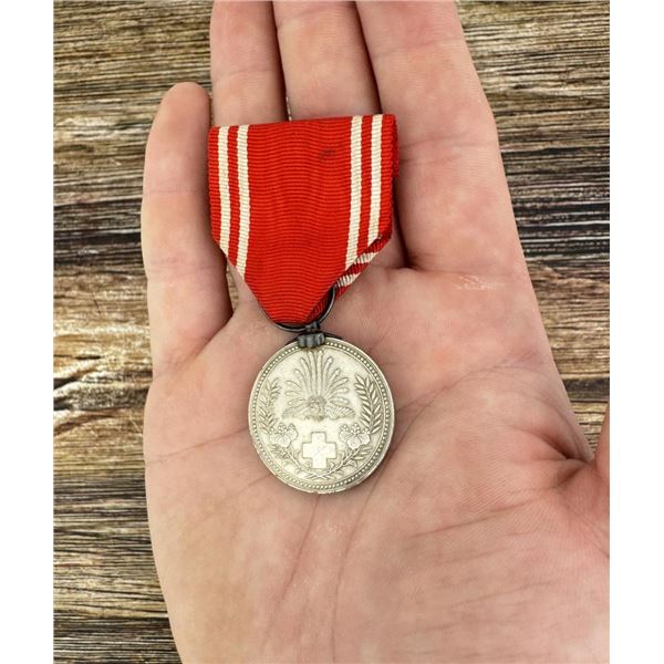 WW2 Japanese Red Cross Society Medal