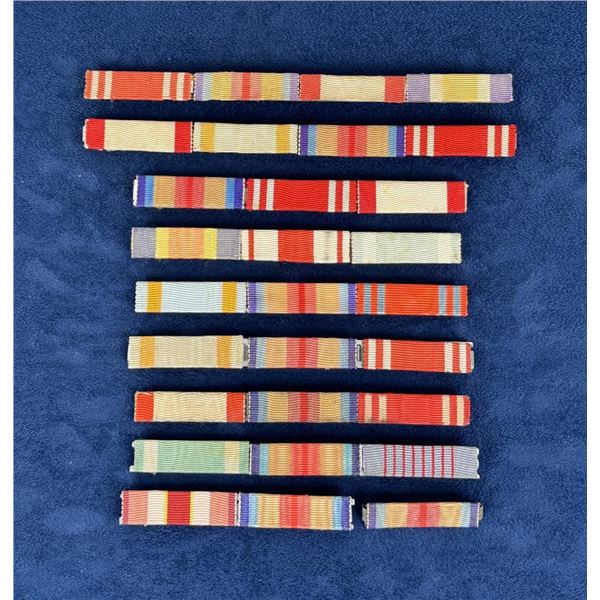 Collection Of WW2 Japanese Ribbon Bars